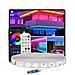Strisce Led Rgbic Colorate Da Esterno Usb - 18 Led/metro - Bluetooth 2.4g  10 M - Foto miniatura 5