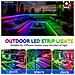 Strisce Led Rgbic Colorate Da Esterno Usb - 18 Led/metro - Bluetooth 2.4g  10 M - Foto miniatura 6