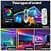 Strisce Led Rgbic Colorate Da Esterno Usb - 18 Led/metro - Bluetooth 2.4g  10 M - Foto miniatura 7
