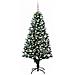Albero di Natale artificiale con 150 LED Verde 150 cm - Foto miniatura 2
