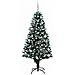Albero di Natale artificiale con 150 LED Verde 150 cm - Foto miniatura 3