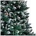 Albero di Natale artificiale con 150 LED Verde 150 cm - Foto miniatura 9