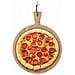 KH-1674 Tagliere per pizza in bambù con manico - Foto miniatura 2