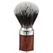 Pennello Da Barba In Schiuma Per Uomo: Manico Premium In Lega Di Alluminio Per Schiuma Ricca Wood Color - Foto miniatura 1