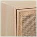 Credenza In Mdf E Rete, Marrone, 80x37x101 Cm - Foto miniatura 3