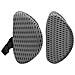 Set di Cuscini Colore uniforme 2 pcs Grigio Schiuma Memory - Foto miniatura 6