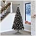 Albero di Natale con 300 LED con supporto Nero 240 cm PVC - Foto miniatura 2