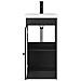 Mobile da bagno con lavabo Nero 42 x 40 x 84,5 cm - Foto miniatura 3
