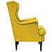 Poltrona Giallo Velluto - Foto miniatura 3
