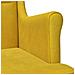 Poltrona Giallo Velluto - Foto miniatura 5