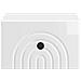 Mobiletto da notte a muro 2 pcs Bianco Lucido 33 x 34,5 x 20 cm - Foto miniatura 5