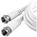 Cavo Collegamento F 1,5m Bianco - Foto miniatura 1