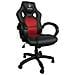 Sedia Gaming A1 in Finta Pelle Colore Nero / Rosso - Foto miniatura 1