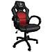 Sedia Gaming A1 in Finta Pelle Colore Nero / Rosso - Foto miniatura 2