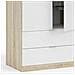 Armadio 2 Ante E 2 Cassetti Nordik - Foto miniatura 4