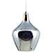 Lampada A Sospensione In Vetro Cromato Sangone - Foto miniatura 1