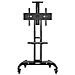 VLFS3265 65" Portable flat panel floor stand Nero base da pavimento per tv a schermo piatto - Foto miniatura 2