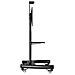 VLFS3265 65" Portable flat panel floor stand Nero base da pavimento per tv a schermo piatto - Foto miniatura 4