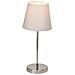 Ag 94874/05-lampada Da Tavolo In Metallo E Plastica, 25 W, E14, Colore: Cromato / bianco - Foto miniatura 1