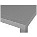 Tavolo Da Giardino Effetto Rattan Grigio Chiaro 140 X 80 Cm Fossano - Foto miniatura 4