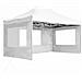 Gazebo Professionale Pieghevole Alluminio Pareti 4,5x3m Bianco - Foto miniatura 2