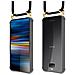 Cadorabo Catena Di Telefoni Cellulari Compatibile Con Sony Xperia 10 Plus In Nero - Coperchio Protettivo In Silicone Con Anelli D'oro, Cinturino In Corda E Custodia Staccabile - Foto miniatura 10
