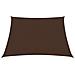 Vela Parasole in Tela Oxford Quadrata 4x4 m Marrone - Foto miniatura 2