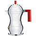 Caffettiera espresso pulcina rosso 1 tazza alluminio - Foto miniatura 1