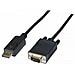 128213-HY cavo di interfaccia e adattatore Displayport 1.1 VGA Nero - Foto miniatura 1