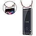 Catena Di Telefoni Cellulari Compatibile Con Htc Desire 10 Lifestyle / Desire 825 In Colorful Parrot - Coperchio Protettivo In Silicone Con Anelli D'argento, Cinturino In Corda E Custodia Staccabile - Foto miniatura 5