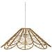 Lampada Da Soffitto Folk, Metallo, Ø 58 Cm - Foto miniatura 1