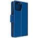 Custodia A Portafoglio Iphone 13 Pro Max Multiscomparto Supporto Video Azzurra - Foto miniatura 2