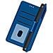 Custodia A Portafoglio Iphone 13 Pro Max Multiscomparto Supporto Video Azzurra - Foto miniatura 1