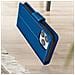 Custodia A Portafoglio Iphone 13 Pro Max Multiscomparto Supporto Video Azzurra - Foto miniatura 5