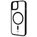 Magmatt Iphone 14 Cover In Tpu Con La Tecnologia Magsafe Trasparente Black - Foto miniatura 3