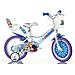 Bici Da Bambina Misura 16'' Art. 164r-sq Bicicletta   Da Bimba Linea Snow Queen - Foto miniatura 1