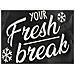 Borsa Termica Frigo Porta Pranzo Spiaggia Lavoro Scuola Fresh Break Vari Colori E Misure 11l Nero - Foto miniatura 4