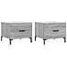 Tavolini Salotto 2pz Grigio Sonoma 50x50x40cm Legno Multistrato - Foto miniatura 2
