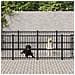 Gabbia Per Cani Da Esterno In Acciaio 18,77 M - Foto miniatura 1