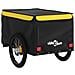 Rimorchio Da Bici Nero E Giallo 45 Kg In Ferro - Foto miniatura 5