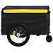 Rimorchio Da Bici Nero E Giallo 45 Kg In Ferro - Foto miniatura 7