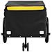 Rimorchio Da Bici Nero E Giallo 45 Kg In Ferro - Foto miniatura 10