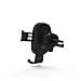 Supporto Auto Per Smartphone Con Carica A Induzione 15w E 2 Fissaggi, Nero - Foto miniatura 2