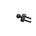 Supporto Auto Per Smartphone Con Carica A Induzione 15w E 2 Fissaggi, Nero - Foto miniatura 5