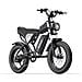 Q20 Bicicletta Elettrica - Potenza 750w Batteria 48v20ah Ruote 20 Pollici Freno A Disco Idraulico - Nero - Foto miniatura 2