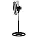 Ventilatore a Piantana Ottawa SFM1800 con 3 Livelli di Velocità Diametro 45 cm Colore Nero / Acciaio Inox - Foto miniatura 3