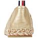 Gold Flat Espadrille Espadrillas Pelle Scarpe Donna Oro Eu 36, Fw0fw07694 0hs - Foto miniatura 3
