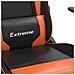 Sedia da Gaming Nero e Arancione in Similpelle - Foto miniatura 4
