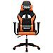 Sedia da Gaming Nero e Arancione in Similpelle - Foto miniatura 5