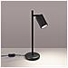 Lampada Da Tavolo Karbon Nero Sl. 1586 - Minimalista Lampada Da Scrivania Nero 43x14.5x19.5 Cm - Foto miniatura 3